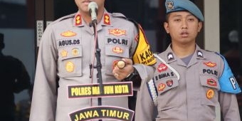 Tingkatkan Kedisiplinan dan Integritas, Polres Madiun Kota Gelar Apel Jam Pimpinan