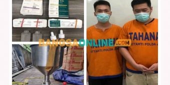 Polda Jatim Ungkap Produsen Kosmetik Palsu