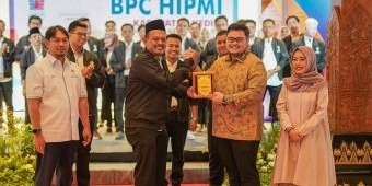 Bupati Kediri Dorong Pengurus Hipmi Buka Lowongan Kerja dan Regenerasi Petani