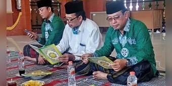 Peringati Hari Pahlawan & Berdoa Dijauhkan dari Covid, Penyuluh Agama Sarirejo Gelar Khotmil Qur'an