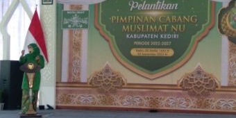 Lantik PC Muslimat NU Kediri, Khofifah Ajak Sedekah Oksigen, ini Manfaat Besarnya