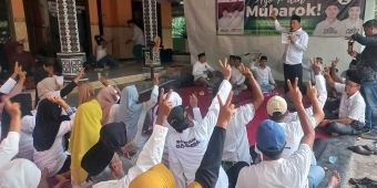 Hari ke-9 Kampanye Pilbup Mojokerto, Pasangan Mubarok Kunjungi Desa-desa di Kecamatan Dlanggu