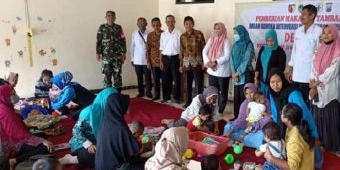 Percepat Penurunan Angka Stunting, Desa Jiwan Bagikan Makanan Tambahan