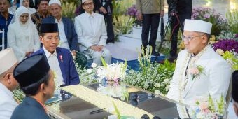 Presiden Jokowi Jadi Saksi Pernikahan Yusuf dan Jihan, Khofifah: Sebuah Kehormatan yang Luar Biasa