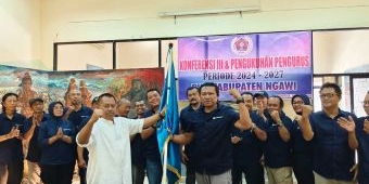 Bayu Wijayanto Pimpin PWI Ngawi Periode 2024-2027