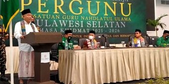 Lantik PW Pergunu Sulsel, Pidato Kiai Asep Memukau Pimpinan Perguruan Tinggi dan Pesantren