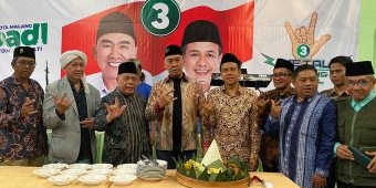 Posko Pemenangan Paslon Abadi Diresmikan, Tempat Merancang Strategi dan Program