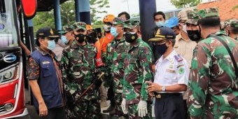 Pemkab Pamekasan Bersama Tim Korem 084/BJ Pantau Penerapan Prokes Covid-19 di Bumi Gerbang Salam