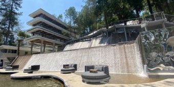 Wisata Air Terjun Buatan Terbesar di Indonesia, Heha Waterfall Bogor