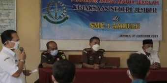 Setahun Vakum, Kejari Jember Kembali Gelar JMS di SMAN Ambulu Jember