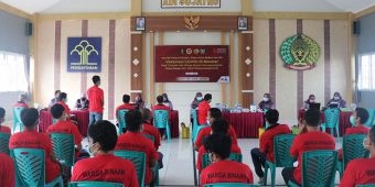 Gandeng BIN dan Dinkes, Lapas Pemuda Kelas IIA Madiun Gelar Vaksinasi Booster untuk Narapidana