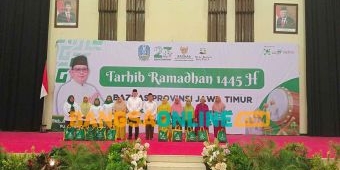 Sambut Ramadan 1445 H, Baznas Jatim Gelar Pawai Tarhib Bersama Ratusan Bunda Ojol