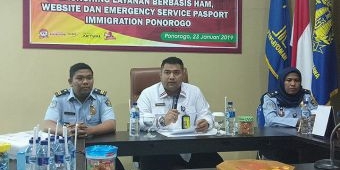 Kantor Imigrasi Ponorogo Launching Layanan Berbasis HAM