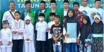 PCNU Mojokerto Gelar Apel Hari Santri, KH. Abdul Adzim: Santri Harus Cerdas dan Bermartabat