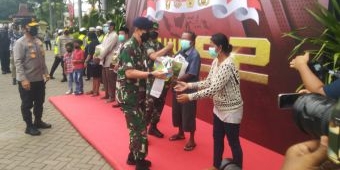 Baksos Pengabdian Persada, Kapolda Jatim Berangkatkan 800 Paket Sembako