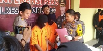 Meresahkan, Polres Bojonegoro Ringkus Empat Pelaku Begal dan Bajing Loncat