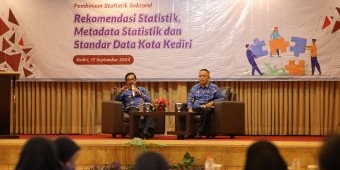 Upayakan SDI dan Data Berkualitas, Pemkot Kediri dan BPS Kembali Gelar Pembinaan Statistik Sektoral