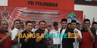 Pilkada 2024, Pengusaha ini Daftar Cabup ke PDIP Sidoarjo