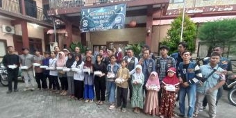 Gandeng MACI, Dinsos P3A Kota Mojokerto Beri Santunan ke Anak Yatim