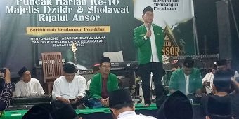 Hadiri Tasyakuran Harlah ke-10 Rijalul Ansor, Gus Barra Minta Ansor Berperan Tangkal Radikalisme