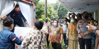 3.120 Dosis Vaksin Covid-19 Tahap Pertama Tiba di Mojokerto, 1.000 di Kota