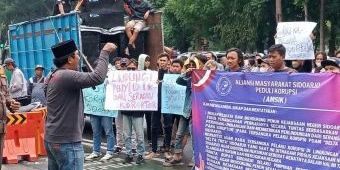 Gelar Aksi Damai, AMSiK Minta Kejati Dukung Kejari Dalam Ungkap Kasus Korupsi Perumda Delta Tirta