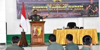 Korem 084/Bhaskara Jaya Gelar Bimnis Tingkat Korem Bidang Wanwil