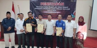 KPU Situbondo Tetapkan Dua Pasangan Calon Bupati dan Wakil Bupati dalam Pilkada 2024