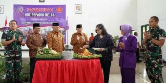 Pj Wali Kota Kediri Hadiri Tasyakuran HUT ke-65 PEPABRI