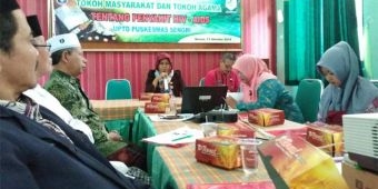 Puluhan Toga dan Perwakilan Ormas di Senori Mendapat Pemahaman tentang HIV/AIDS