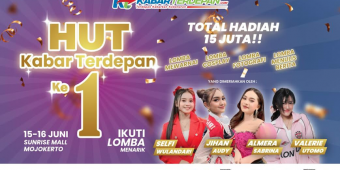 Semarak HUT Ke-1 Kabar Terdepan, Dimeriahkan 4 Artis hingga Aneka Lomba