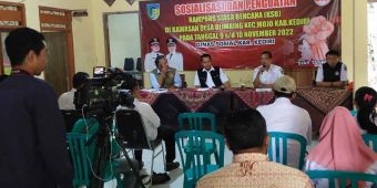 Dinsos Kabupaten Kediri Gelar Sosialisasi dan Penguatan KSB di Kecamatan Mojo