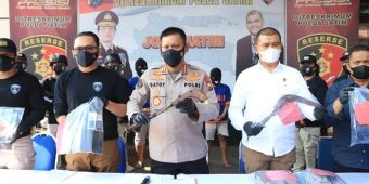 ​Timsus Jatanras Polda Jatim Ringkus 3 Tersangka Sindikat Curat Antarkota Dalam Provinsi