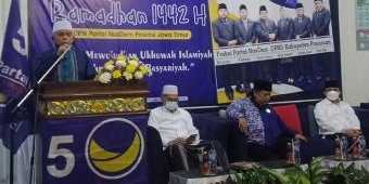 Jalin Silaturahmi, Nasdem Jatim Gelar Safari Ramadan di Ponpes Roudlotun Nursalim Podokaton Pasuruan