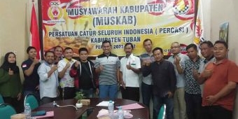 Miliki Nahkoda Baru, Berikut Daftar Susunan Pengurus Percasi Tuban 2023-2027