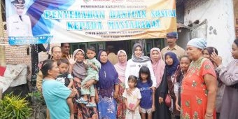 Belasan KPM-PKH Terima Bantuan Dandang hingga Oven dari Bupati Mojokerto