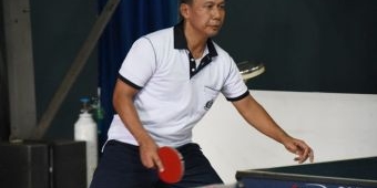 ​Usai Gowes, Pangarmada II Lanjut Main Badminton di Kodiklatal