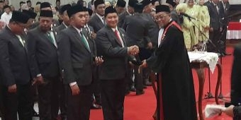 Bupati Situbondo Berharap Sinergi dan Kolaborasi di Pelantikan Anggota DPRD Periode 2024-2029 