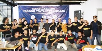 Kekerasan Digital Terhadap Jurnalis jadi Bahasan Serius di Cangkruk Bareng Wartawan Sidoarjo