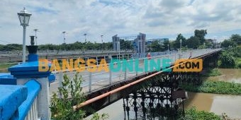 Di Usianya ke-155 Tahun, Jembatan Brantas Lama Masih Kokoh Berdiri