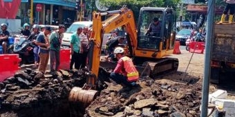 Pipa PDAM di Kota Malang Jebol, Ribuan Warga Terdampak Tak Dapat Air Bersih