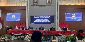 Pimpinan DPRD Kota Batu Definitif Periode 2024-2029 Resmi Dilantik