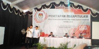 ​Pasangan 'Berkah' Menangi Rekapitulasi KPU Madiun