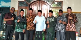 ​Silaturahmi ke Pengurus MWC NU Gempol, Gus Mujib: Tak Bahas Pencalonan Bupati