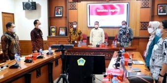 Bupati Gresik Ikuti Monev MCP dengan KPK