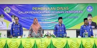 Wabup Gresik Gencar Berikan Pembinaan Tenaga Kependidikan