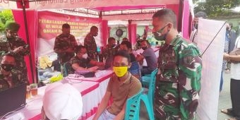 Penyebaran Covid-19 Meningkat, Warga Lamongan Berebut Vaksinasi Gratis