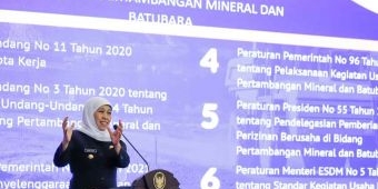 Gubernur Khofifah Ajak Jajaran Strategis untuk Bersinergi dalam Pengelolaan Pertambangan