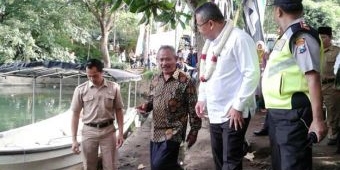 Resmikan BUMDes dan Embung di Desa Sanankerto, Mendes: DD 2017 Naik Menjadi Rp 60 T