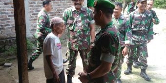 Blusukan ke Rumah Warga, Dandim Ponorogo Pastikan TMMD ke-99 Berjalan Lancar